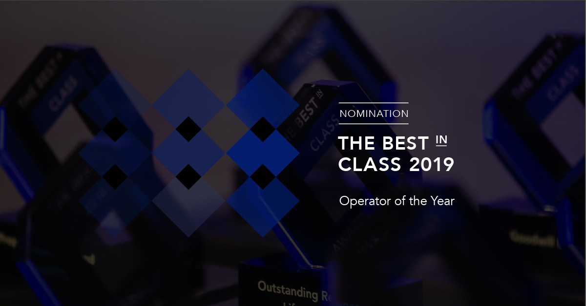 Best-in-Class Award 2019 — Nominierung